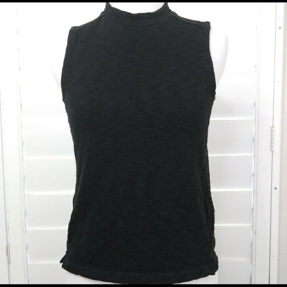 Madewell black sleeveless top XXS